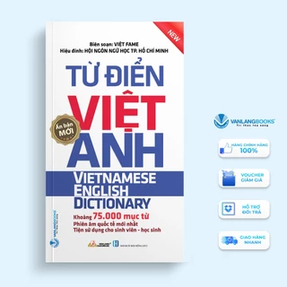 Sách Vanlangbooks - Từ Điển Việt - Anh 75.000 Từ (Vl)