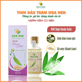 Tinh Dầu Tràm Huế Nguyên Chất Ngâm Kèm Củ Nén 50ml