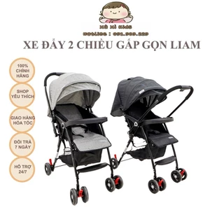 XE ĐẨY 2 CHIỀU GẤP GỌN  LIAM TOBÉ CHO BÉ