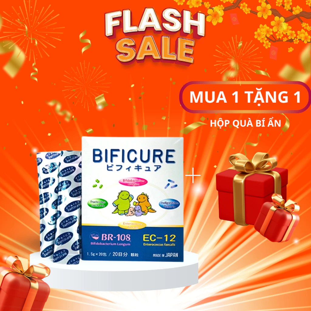 Men Vi Sinh Bificure An Care Pharma - Bổ Sung Lợi Khuẩn, Giúp Tiêu Hoá Tốt, Ngăn Đầy Bụng, Tiêu Chảy, Táo Bón (Hộp 20 Gó