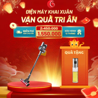 Máy Hút Bụi Không Dây Cầm Tay Cao Cấp UNIQ Falcon Q5 Động Cơ BLDC Mạnh Bền Êm Pin Sạc Giường Đệm Nệm Gia Đình Sofa Ô Tô