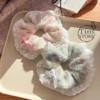 Dây cột vải scrunchies dễ thương kiểu mới TIMSTORE phụ kiện tóc phong cách hàn quốc