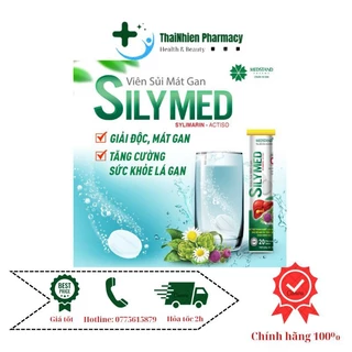 Viên sủi mát gan Silymed Medstand - Thanh nhiệt, giải độc gan, bổ gan, tăng cường chức năng gan