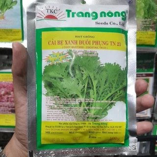 Hạt giống cải xanh đuôi phụng Trang nông 100g