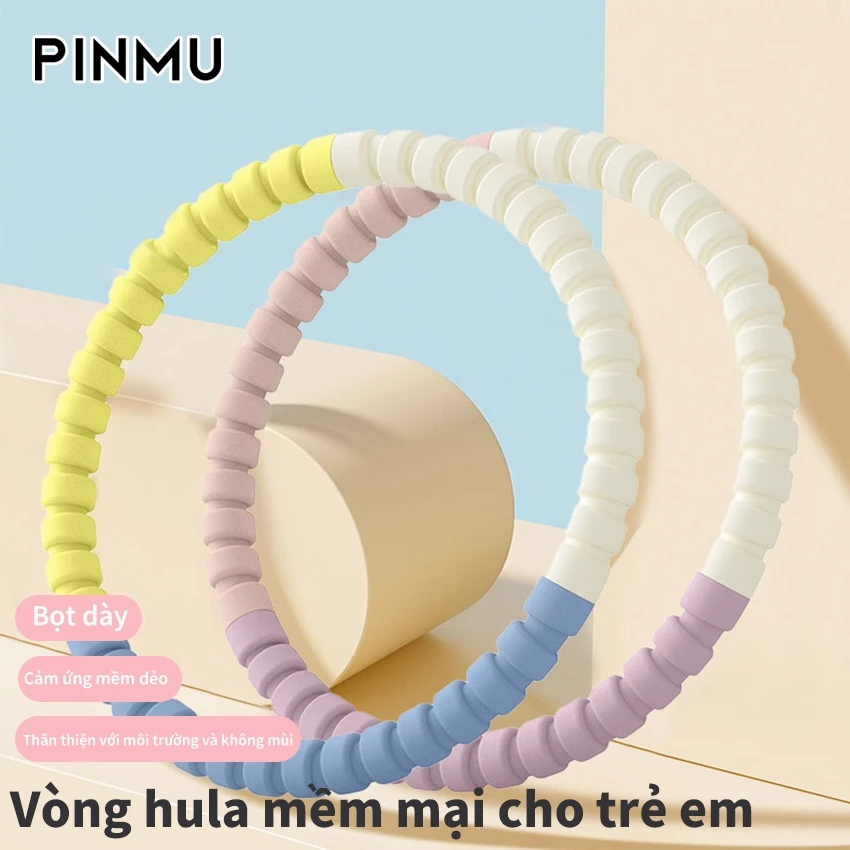 Vòng Lắc Eo PINMU Hula Hoop Giảm Mỡ Bụng Thích hợp cho trẻ em/người lớn