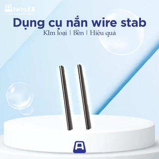 Ống nắn Wire | Dụng cụ nắn thẳng Wire Stab | Kim loại | Hỗ trợ cân wire cho stab bàn phím cơ