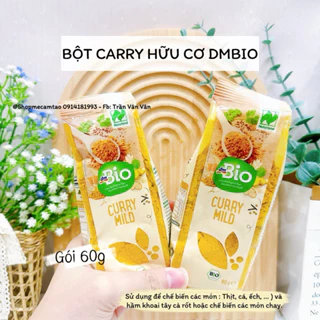 (Date: 2027) Bột cà ri hữu cơ DmBio dành cho bé và cả gia đình ( Gói 60g )