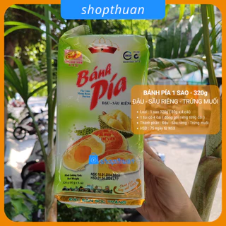 Bánh pía 1 sao đậu sầu riêng 320g ( 4 cái ) - Tân Huê Viên