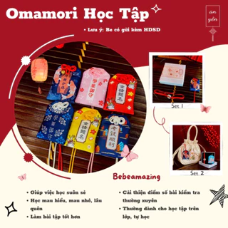 Móc khoá Túi phước may mắn Omamori Học Tập ( BST “an yên”) (không chọn mẫu)