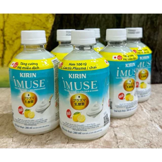 1 Lốc Nước Imuse Vị Sữa Chua,Chanh Kurin /6 Chai*280ml