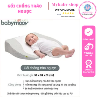 Gối Chống Trào Ngược cho bé BABYMOOV. Gối chống trào ngược nôn trớ cho bé.