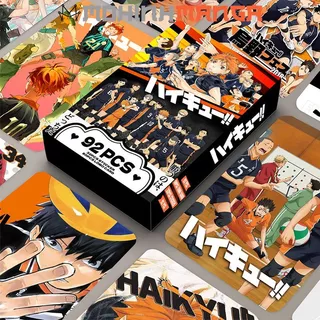 Lomo card hộp 30 thẻ truyện Haikyuu Vua bóng chuyền poster card Haikyu Shoyo Kenma Tobio Kageyama Toru Oikawa Bokuto