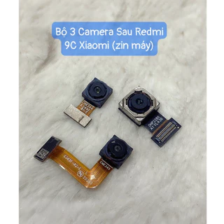 Bộ 3 Camera Sau Redmi 9C-Xiaomi (zin máy)