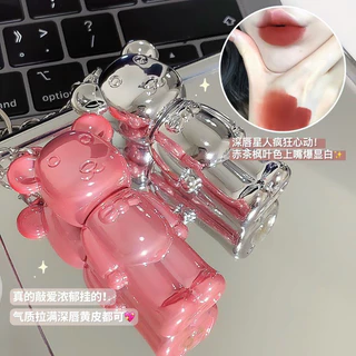 Son Kem Lì Bearbrick nội địa trung- son Móc Khóa Gấu brich  Xinh Xắn Hot Trend Bền Màu