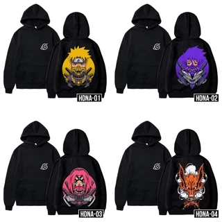 HOT Áo hoodie Naruto, áo khoác áo hoodie in hình naruto sasuke sakura itachi kakashi mẫu mới nỉ bông cotton