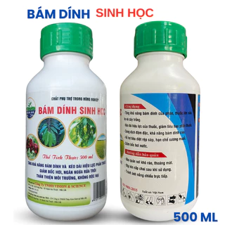 BÁM DÍNH SINH HỌC 500 ml Tăng khả Năng Bám Dính Và Kéo Dài Hiệu Quả Của Phân Bón