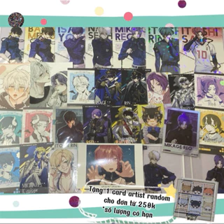 Thẻ bo góc Photocard Haikyuu Blue Lock Debut or die Chainsaw man Card Artist Nagi Reo sioseasa1t Myanya ouo_vpv Hemoon