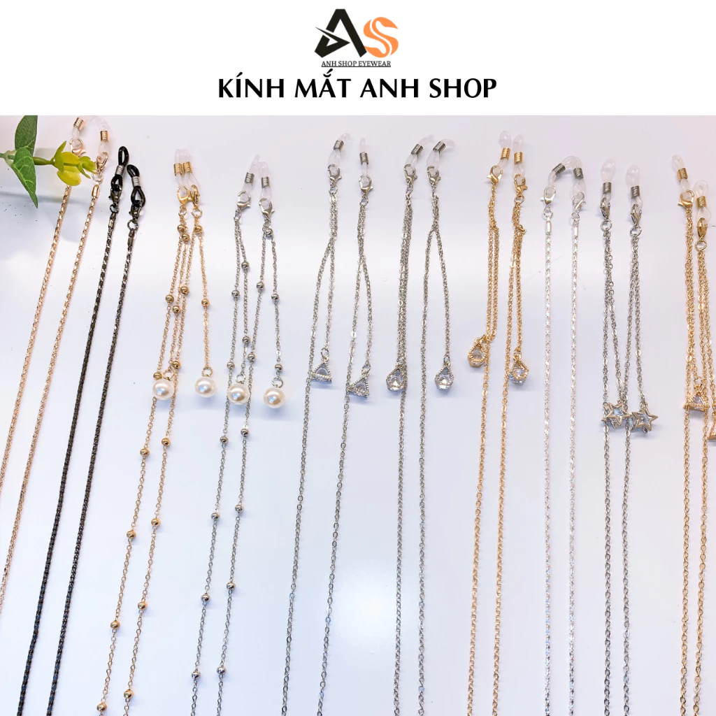 Dây đeo kính tạo điểm nhấn,phụ kiện kính mắt nhiều kiểu dáng KL1