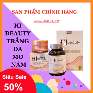 Viên uống trắng da sạch nám Hi Beauty Chính Hãng