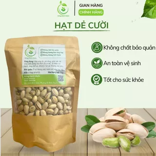 Hạt dẻ cười rang muối SỐNG XANH NUTS không tẩy trắng, giòn, ngon, bổ dưỡng