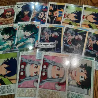 [MHA SẴN - P05] Thẻ bài snapmide snapcard MY HERO ACADEMIA nhân phẩm vol 4A SHOTO BAKUGO DEKU muopkhongdang