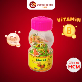 Cốm canxi Apco bổ sung canxi, vitamin giúp trẻ cứng xương, tăng chiều cao, kích thích mọc răng chai 40g