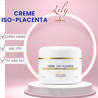 [Công ty | Creme Iso-Placenta] Kem tái tạo và phục hồi cho da dầu mụn nhạy cảm vượt trội | Biologique Recherche BR