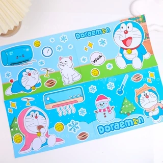 Tấm sticker Doraemon trang trí điều hòa dễ thương cute TooYoo BK00838