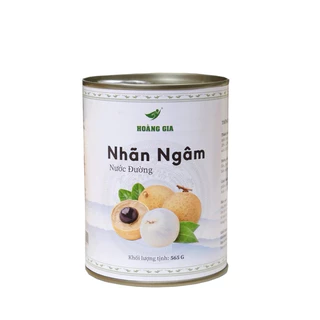 Nhãn ngâm Hoàng Gia lon 565g