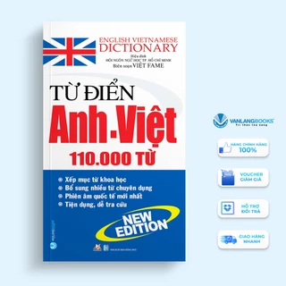 Sách Vanlangbooks - Từ Điển Anh - Việt 110.000 Từ (Vl)