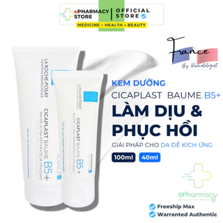 Kem dưỡng ẩm B5+ LA ROCHE-POSAY Cicaplast Baume B5+ Soothing Repairing Balm