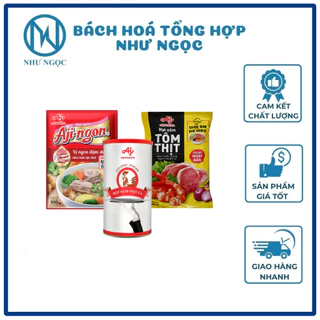 Hạt Nêm Aji-ngon Heo-Tôm Thịt Gói 900g/ Bột Nêm Gà Lon 1Kg - Bách Hóa Tổng Hợp Như Ngọc