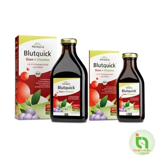 Siro bổ sung Sắt và Vitamin hữu cơ cho mẹ Blutquick 250ml 500ml