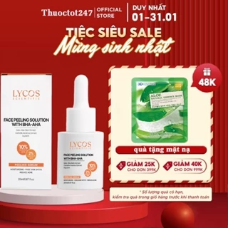 Tinh chất peeling Lycos - 10%AHA – 2%BHA