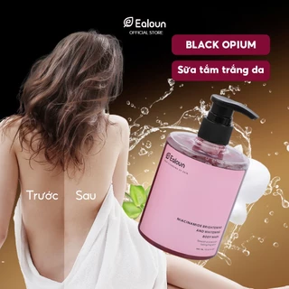 Ealoun sữa tắm double rich sáng da  Black Opium Brightening  làm trắng da Body Wash 500ml  Làm sáng da toàn thân Cải thi