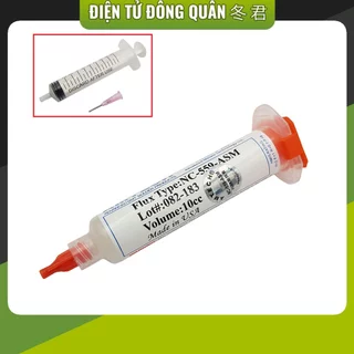 [HCM]  Mỡ hàn dạng tuýp AMTECH NC-599-ASM ( không phải mỡ hàn kẽm cell pin )