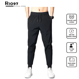 Quần Jogger Nam Nữ Trơn Basic Thun Poly Phong Cách Thể Dục Thể Thao Năng Động Cá Tính RIO97 STORE