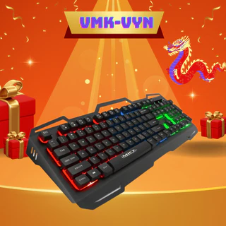 Bàn Phím giả Cơ Máy Tính Gaming Đèn LED 7 Màu IMICE AK-400 Keyboard Có Dây VMK-VYN