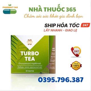 [Mẫu mới 2024-2025] Trà Yoo go Turbo Tea Body T Siberian Health - ( 30 túi/hộp )