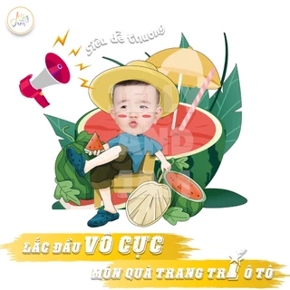 Mô hình Standee lắc đầu 3D Mẫu đơn JELLY AND JAM độc lạ thiết kế theo yêu cầu - 21 Mẫu đơn 3D cute