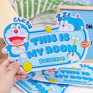 Tấm sticker Doraemon trang trí cửa phòng ngủ TooYoo BK01063