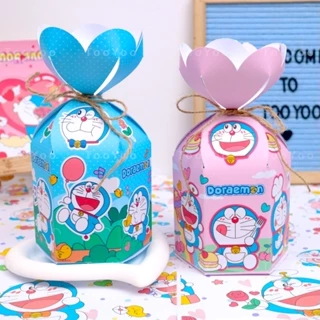 Hộp quà giấy gấp Doraemon 10 x 20cm dễ thương cute TooYoo BK00841
