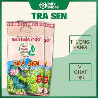 Trà sen Thiên Thảo Lâm Đồng thượng hạng hương vị sen tự nhiên, chát dịu gói 100g Mixmore