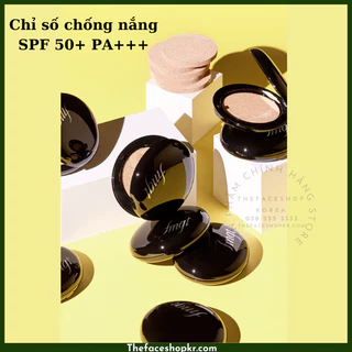 Phấn nước lâu trôi thuần chay The Face Shop fmgt Ink Lasting Cushion Free Vegan SPF50+PA+++ 12g