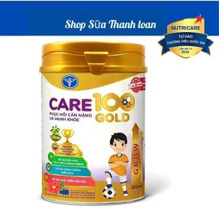 [HSD T5-2026] Sữa Bột Nutricare Care 100 Gold Cho Trẻ Thấp Còi 900g.