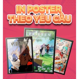 In Poster đóng khung theo yêu cầu - Poster RT Store