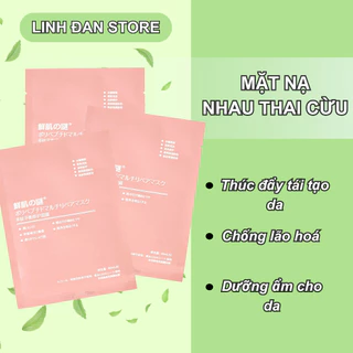 Mặt Nạ Nhau Thai Cừu - Mask Cuống Rốn Tế Bào Gốc Nhật Bản Dưỡng Trắng Da - Cấp Ẩm -Thải Độc