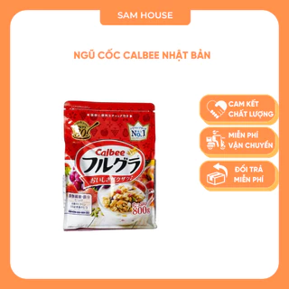 Ngũ cốc Calbee Nhật Bản 600gr - 800gr - Sam House