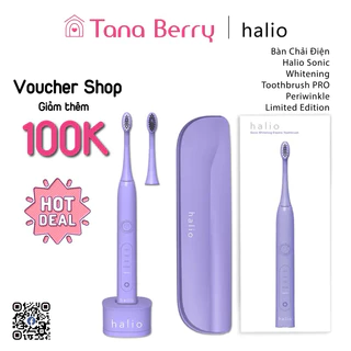 Bàn Chải Điện Halio Sonic Whitening Toothbrush Pro - Màu Periwinkle