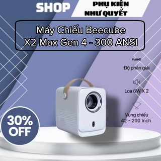 Máy Chiếu Mini BeeCube X2 MAX GEN 4  - FULL HD 1080 - giảm giá khi mua kèm phụ kiện